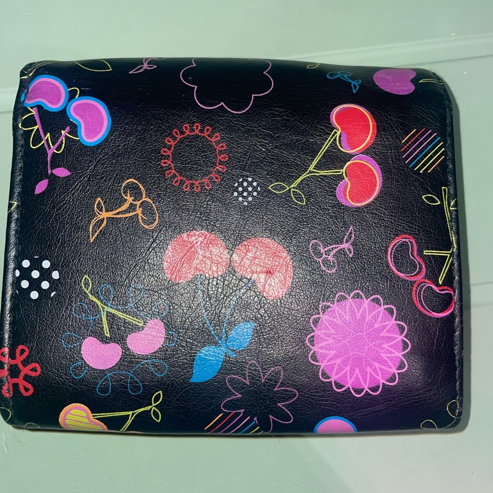 Colorful Patterned Women's Wallet - Picture 7 of 7